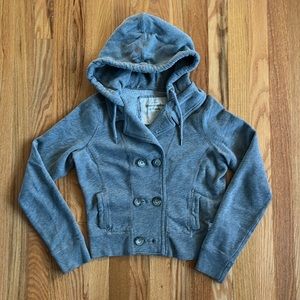 Abercrombie cropped hoodie
